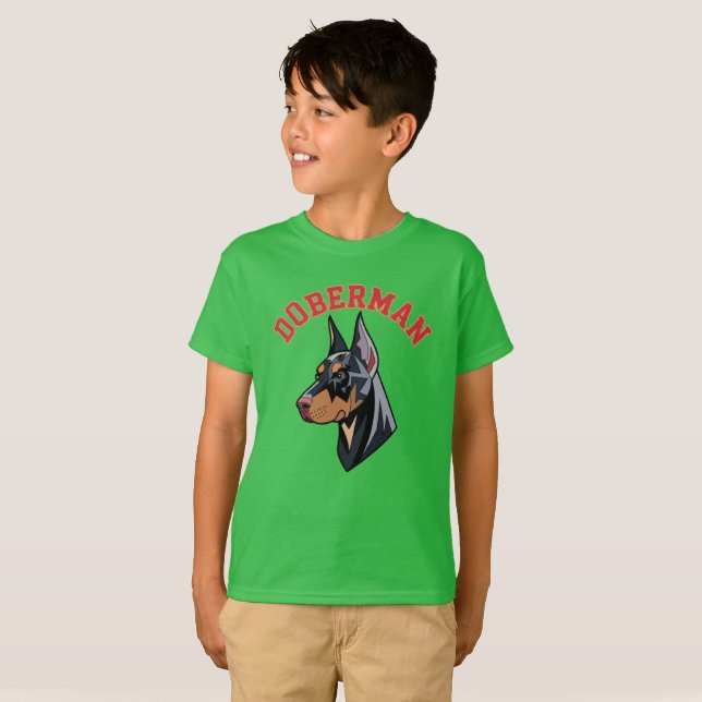 Doberman T-Shirt (Vorne ganz)