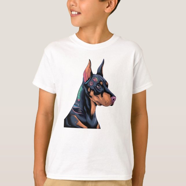 Doberman T-Shirt (Vorderseite)