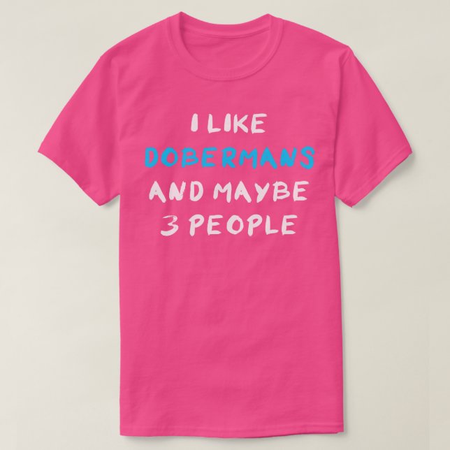 Doberman T-Shirt (Design vorne)