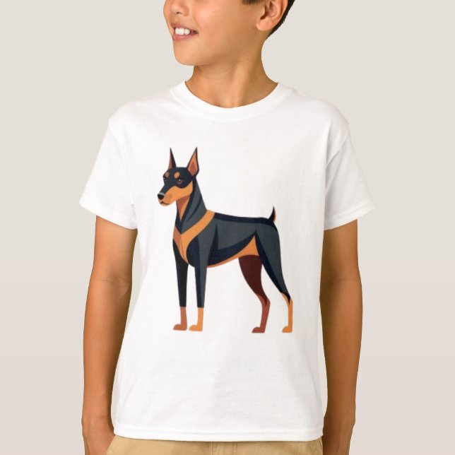 Doberman T-Shirt (Vorderseite)