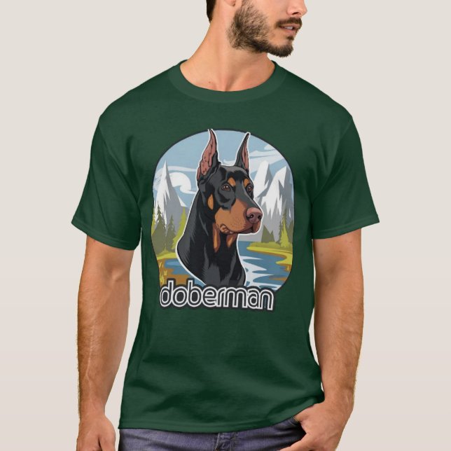 Doberman T-Shirt (Vorderseite)