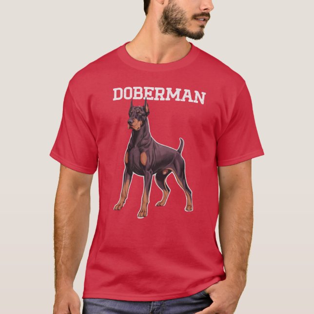 Doberman T-Shirt (Vorderseite)