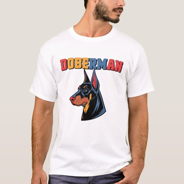 Doberman T-Shirt (Vorderseite)