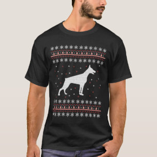Doberman Ugly Christmas Sweater Ugly Christmas Swe T-Shirt