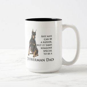 Doberman Vater Tasse