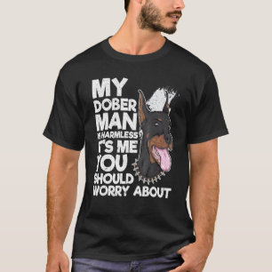 Dobermann Besitzer Hund Hundezüchter Welpe Pfote T-Shirt