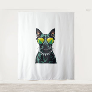 Dobermann Cool Wandteppich