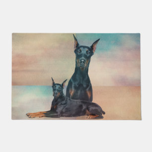 Dobermann - DobermannPinscher Fußmatte