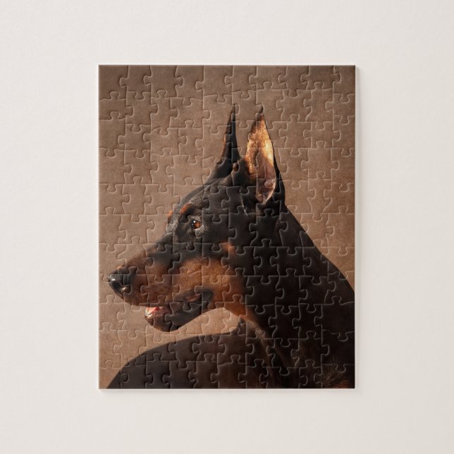 Dobermann - DobermannPinscher Puzzle (Vertikal)
