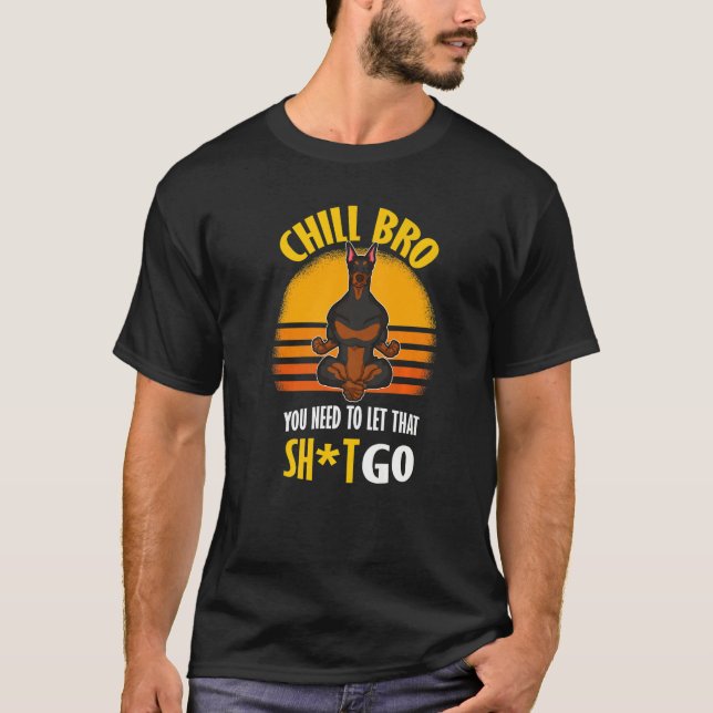 Dobermann Dog Breed 34 T-Shirt (Vorderseite)