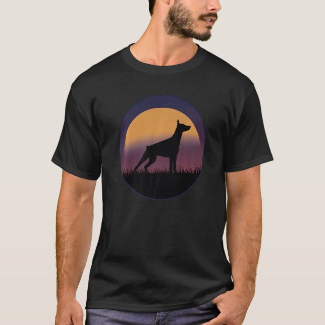 Dobermann Dog Breed 53 T-Shirt (Vorderseite)
