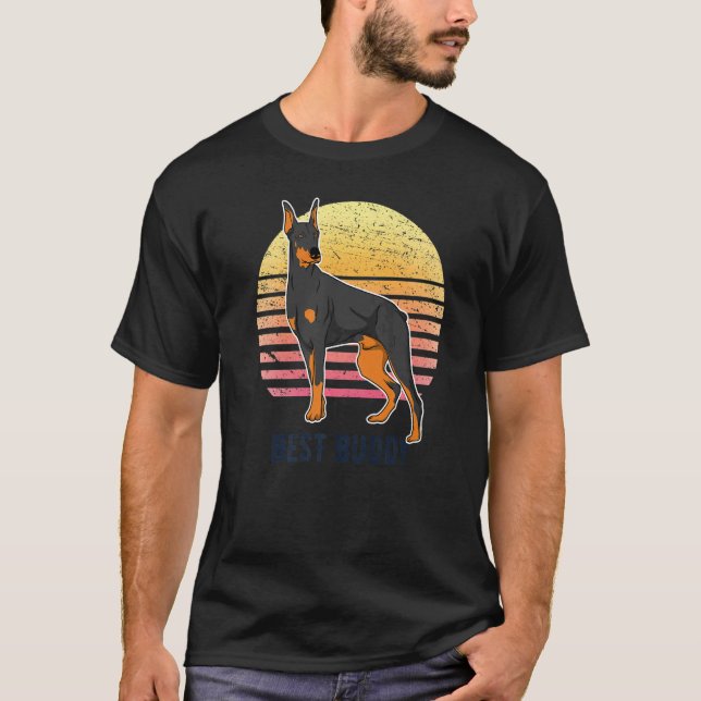 Dobermann Dog Breed Premium_2 T-Shirt (Vorderseite)