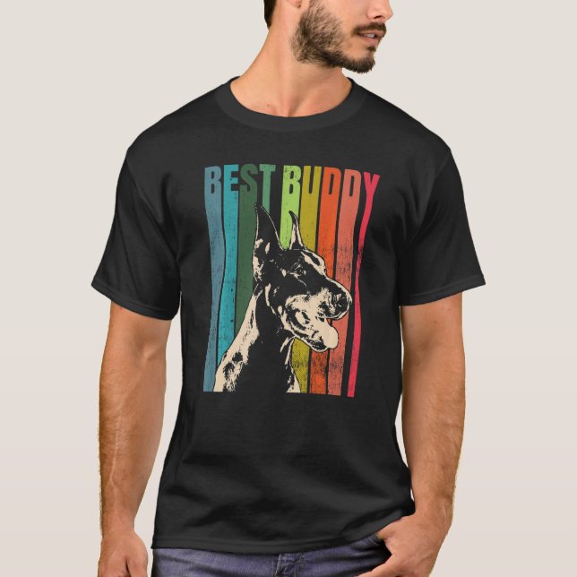 Dobermann Dog Breed T-Shirt (Vorderseite)