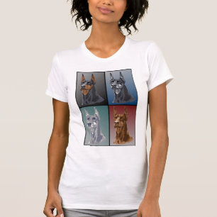 Dobermann-Farben T-Shirt