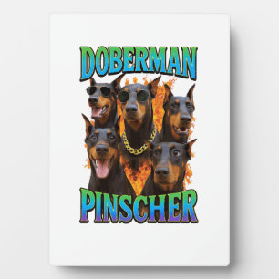 Dobermann fotoplatte