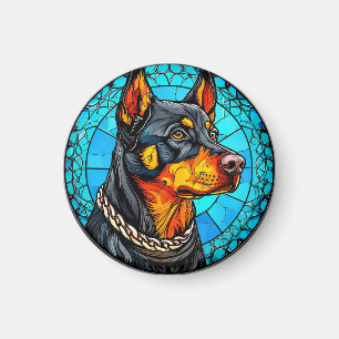 Dobermann Hund Magnet