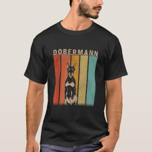 Dobermann Hund Männer Frauen Kind Süßer Dobermann  T-Shirt