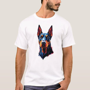 Dobermann Hund T-Shirt