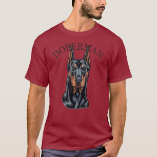 Dobermann Hund T-Shirt
