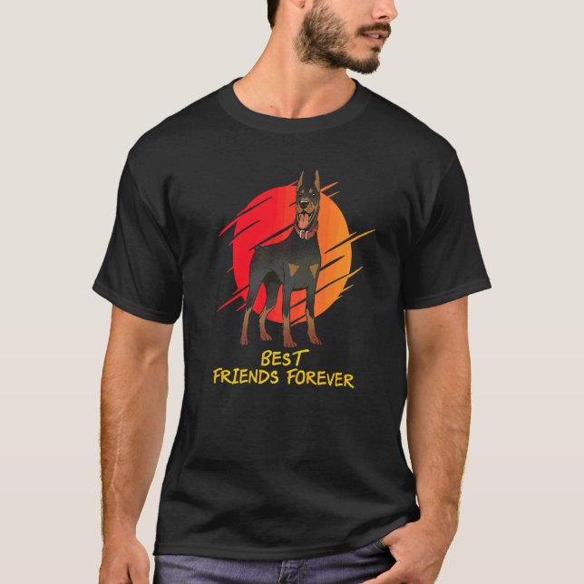 Dobermann-Hunderasse 30 T-Shirt (Vorderseite)