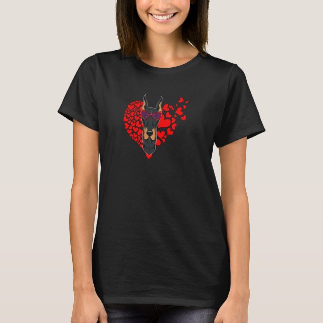 Dobermann  I Hund  I Dobermann-Puli T-Shirt (Vorderseite)