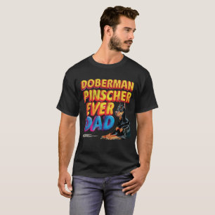 Dobermann Immer Papa T-Shirt