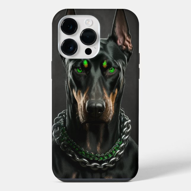 Dobermann iPhone-Hülle - Dobermann iPhone Hülle (Rückseite)