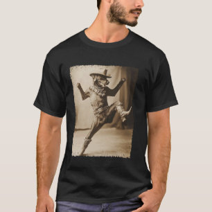 Dobermann Lustiger Hund Cowboy T-Shirt
