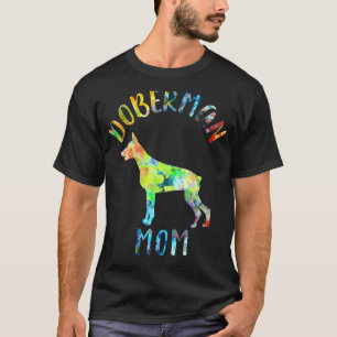 Dobermann-Mama Dobermann Pinscher Hundefreundin Lu T-Shirt
