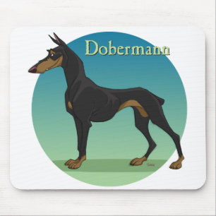 dobermann mousepad