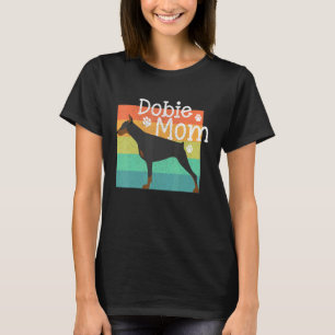 Dobermann-Mutter Dobermann Pinscher Hund Vintage T-Shirt