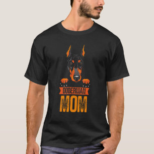 Dobermann-Mutter Haustierliebhaber Hund Welpe Mutt T-Shirt