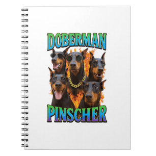 Dobermann notizblock