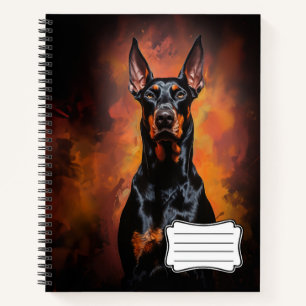 Dobermann Notizbuch