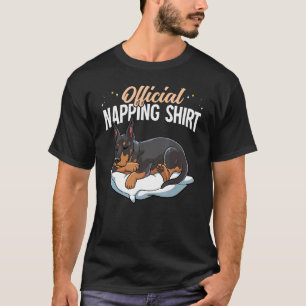 Dobermann offizielles Napping T-Shirt
