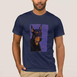 Dobermann OM-T-Stück Marine T-Shirt