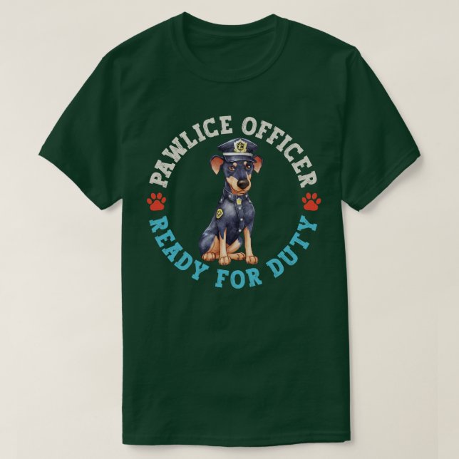 Dobermann Pawlice T-Shirt (Design vorne)