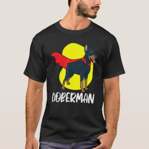 Dobermann Pfote Liebe Welpe Dobermann Hundebesitze T-Shirt