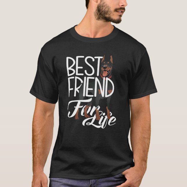 Dobermann Pinscher   Dobermann   Bester Freund Dob T-Shirt (Vorderseite)