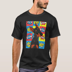 Dobermann Pinscher Hund Pet Groomer T-Shirt