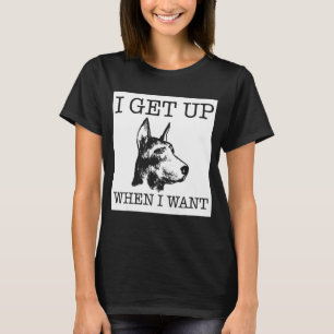 Dobermann Pinscher Hund T-Shirt