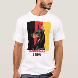 Dobermann Pinscher Mama Papa 1894 T-Shirt