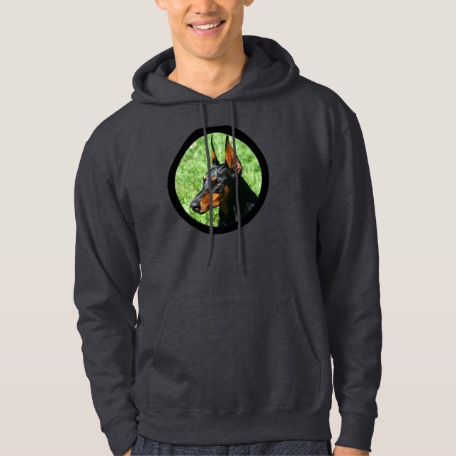 Dobermann Pinscher-Sweatshirt Hoodie (Vorderseite)