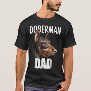 Dobermann Pinscher T-Shirt Bester Dobermann-Vater