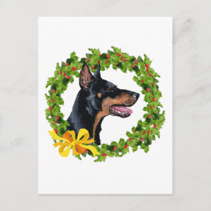 Dobermann Pinscher Weihnachten