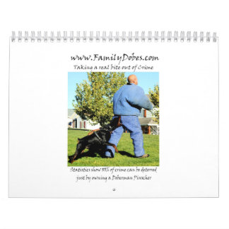 Dobermann-Schutzkalender aktualisierte 2012 Kalender