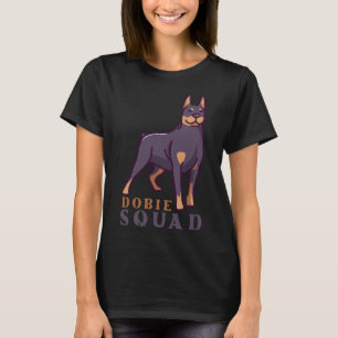 Dobermann Squad Doberman Pinscher Canine Doberman T-Shirt