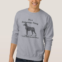 Dobermann-Sweatshirt
