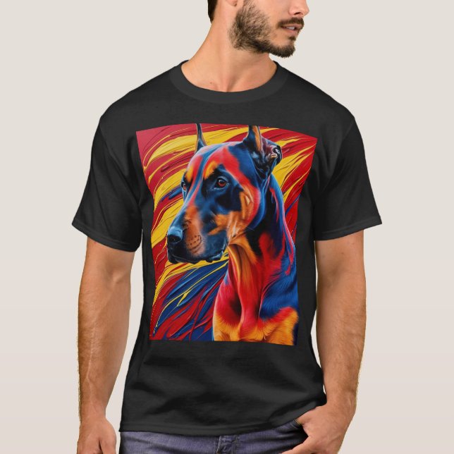 Dobermann T-Shirt (Vorderseite)