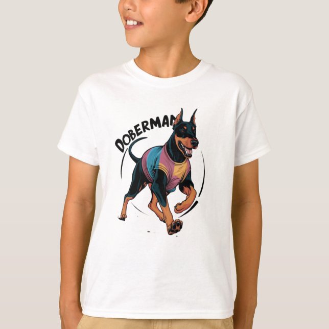 Dobermann T-Shirt (Vorderseite)